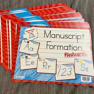 Abeka Manuscript Formation Flashcards